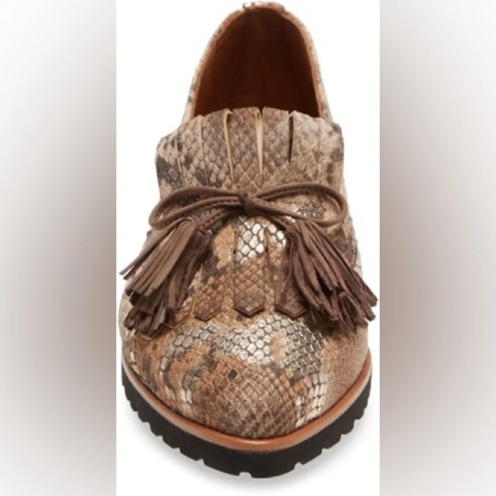 Paul Green Diana Kiltie Fringe Women's Loafers Size 8.5